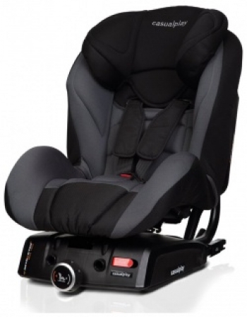 Автокресло CASUALPLAY Q-RETRACTOR FIX — GREY/BLACK