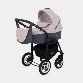 Коляска 3 в 1 RANT DREAM — 03 серый-розовый