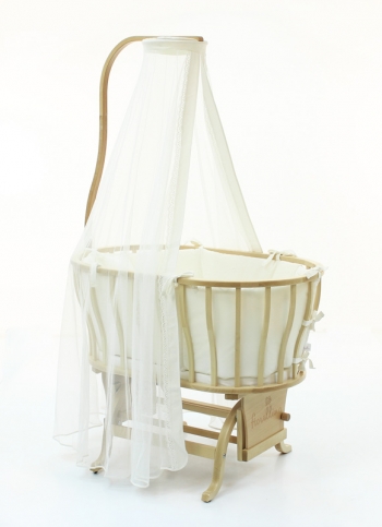 Колыбель Fiorellino Berlin New овальная — Natural