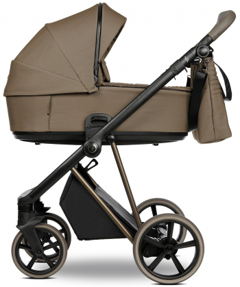 Коляска 2 в 1 Roan Sol Vintage Luxury — Mocha Mousse/Cappuccino/руч.Cappuccino