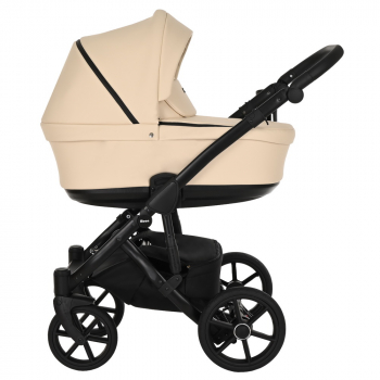 Коляска 2 в 1 PITUSO Moon Кожа — Vanilla