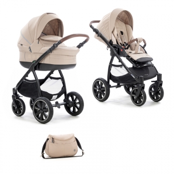 Коляска 2 в 1 Noordi Fjordi Sport NB+ — Simply Taupe 852