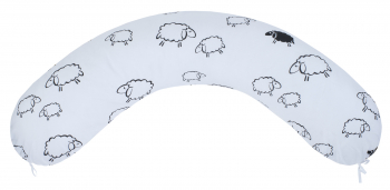 Подушка для беременных Amarobaby 170х25 овечки