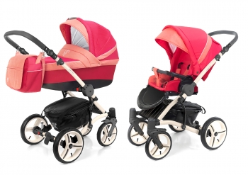 Коляска 2 в 1 Esspero Grand Tour (шасси Beige GT) — Red Sunset