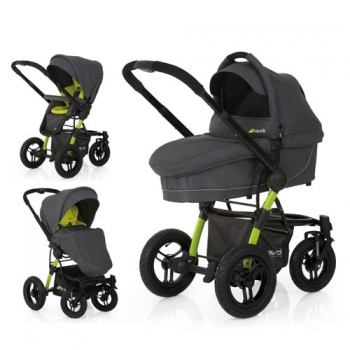 Коляска 2 в 1 Hauck King Air Duoset — Lime
