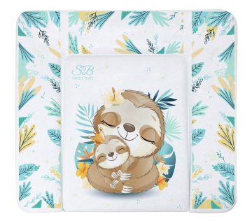 Пеленальный матрасик 80х71 Sweet Baby Fantasy — Green (ленивец зеленый)