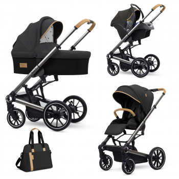 Коляска 3 в 1 Esspero Tour S + сумка — Onyx
