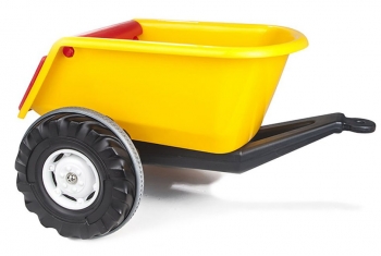 Прицеп для педального автомобиля Pilsan "Trailer" — Желтый