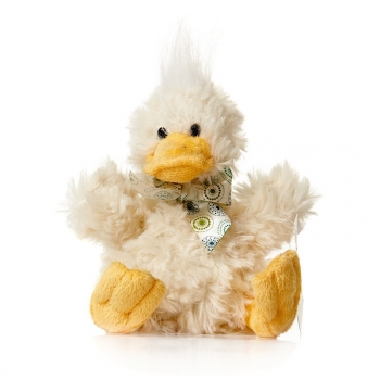 Мягкая игрушка Maxi Toys Утенок Кряк, 15 см — с Желтым Клювом