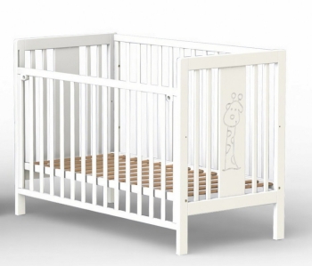 Кровать Fiorellino Giraffe 120x60 — Белый