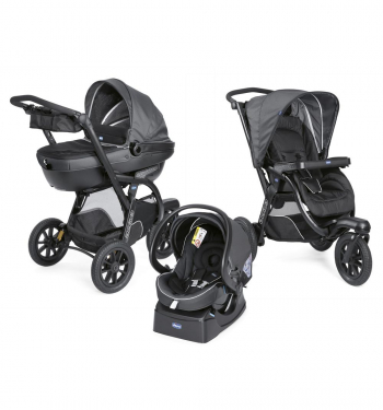 Коляска 3 в 1 Chicco Trio Activ3 — Iron
