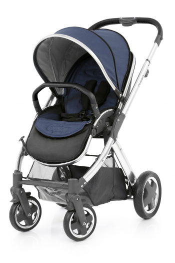 Прогулочная коляска Oyster 2 + Colour Pack (шасси Chrome/Black) — Oxford Blue