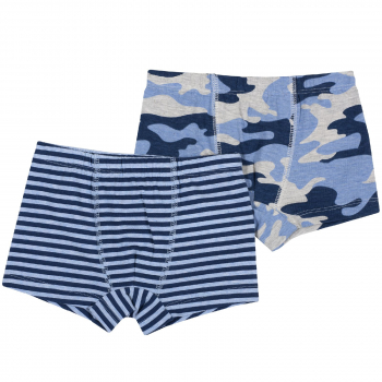 Трусики (2 шт.) Chicco для мальчиков, в полоску, цвет светло-серый