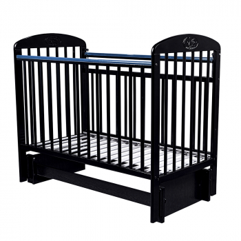 Детская кроватка Мой малыш 09 (маятник-универсальный) — Темный