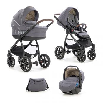Коляска 3 в 1 Noordi Fjordi Sport — Deep Grey 851