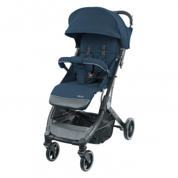 Прогулочная коляска INDIGO TRIP — синий