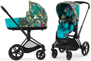 Коляска 2 в 1 Cybex Priam IV (шасси Matt Black) — DJ Khaled