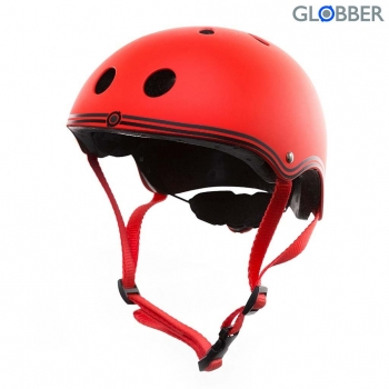 Шлем Globber JUNIOR, XXS/XS (48-51см) — Красный
