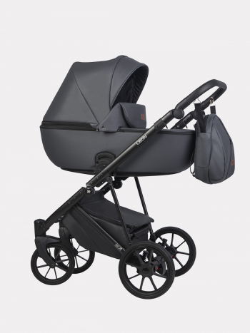 Коляска 2 в 1 RIKO BASIC LEON — 03 Grafite (графит)