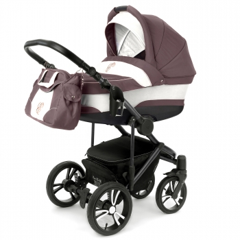 Коляска для новорожденных Esspero Magic Pro (шасси Graphite) — Brown Lux