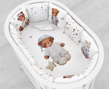 Комплект постельного белья Globex 17 предметов — Плюшевые Мишки