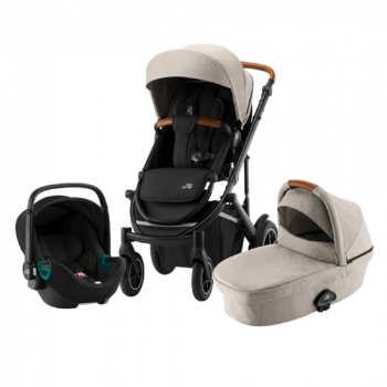 Коляска 3 в 1 Britax Römer Smile III i-size — Pure Beige/Space Black