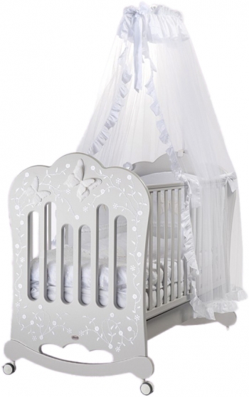 Детская кроватка Feretti Charme — Bianco/White