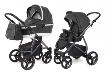 Коляска 2 в 1 Esspero Newborn Lux Alu (шасси Graphite)