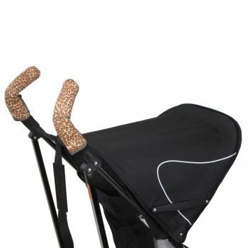 Чехлы Choopie CityGrips на ручки для коляски-трости — 339 Brown Leopard