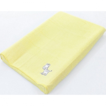 Простынь Ceba Baby на резинке на пеленальный матрасик 50x80 см — Zebra yellow