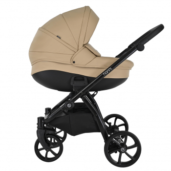 Коляска 2 в 1 Tutis Nanni Кожа (2024) — Кожа Caramel
