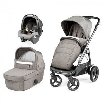 Коляска 3 в 1 Peg Perego Veloce TC SLK — City Grey
