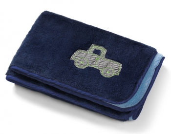 Плед BabyOno двусторонний (75*100 см) — Синий