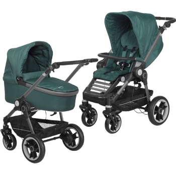 Коляска 2 в 1 Teutonia BeYou V4 Elite (шасси Graphite) — 6130 Jade