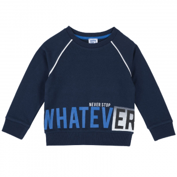 Свитшот Chicco для мальчиков, цвет тёмно-синий — Темно-синий, р.152