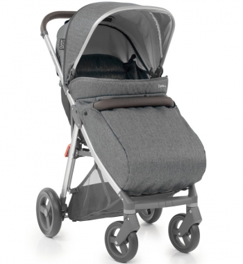 Прогулочная коляска Oyster Zero — Mercury с накидкой на ножки