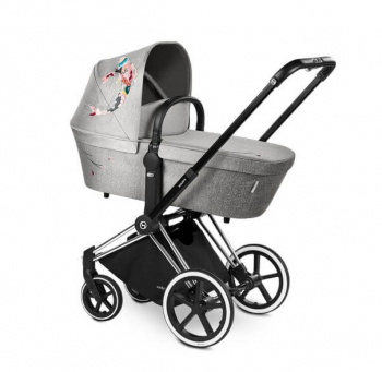 Коляска для новорожденных Cybex Priam (шасси Priam III Chrome) — Koi