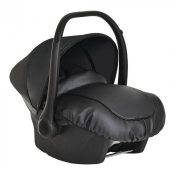 Автокресло Avionaut Kite для Roan — Кожа Black Pearl/Black