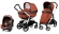 Коляска 3 в 1 Peg Perego Book 51 S Elite Modular System (шасси White/Black) Terracotta