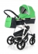 Коляска для новорожденных Esspero Newborn Lux Alu (шасси White) Green