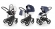 Коляска 3 в 1 Esspero Grand Magic (шасси Chrome) Mar leatherette