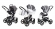 Коляска 3 в 1 Esspero Grand Newborn Lux (шасси White) Royal Silver