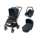 Коляска 3 в 1 Maxi-Cosi Leona CabrioFix I-Size Essential Graphite