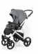 Прогулочная коляска Esspero Newborn Lux Alu (шасси Beige) Grey