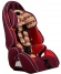 Автокресло Farfello GE-G бордовый (red+colorful)