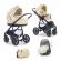 Коляска 3 в 1 Noordi Fjordi Sport Vanilla Leather 857