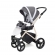 Прогулочная коляска Esspero Grand Newborn Lux (шасси Beige) Royal Light Grey