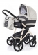 Коляска для новорожденных Esspero Newborn Lux (шасси Beige) Grey Carbon