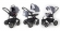 Коляска 3 в 1 Esspero Discovery (шасси Black) Grey Lux