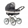 Коляска 2 в 1 Emmaljunga Mondial De Luxe (шасси De Luxe Chrome) Grey
